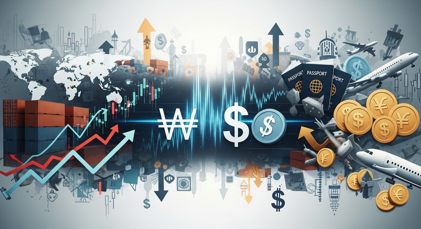 달러원 환율 변동 대응을 위한 수출입 및 해외여행 전략
