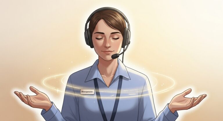 고객 갑질 심리 회복을 통해 평온을 되찾은 감정노동자