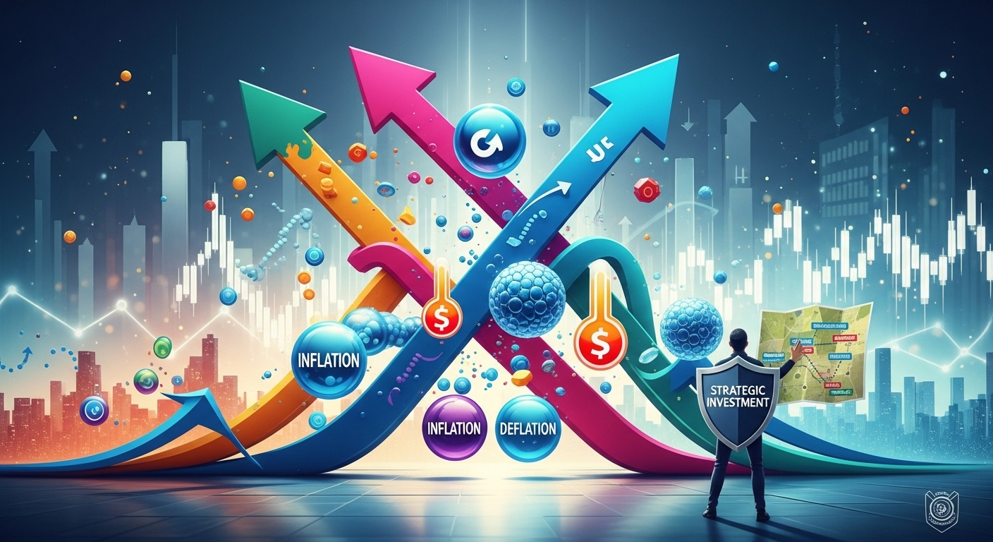 예측 불가능한 시장 투자 전략, 인플레이션, 디플레이션 대비